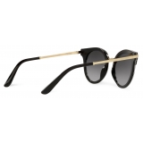 Dolce & Gabbana - Half Print Sunglasses - Pois Print - Dolce & Gabbana Eyewear