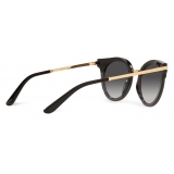 Dolce & Gabbana - Half Print Sunglasses - Black - Dolce & Gabbana Eyewear