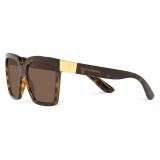 Dolce & Gabbana - Modern Print Sunglasses - Havana - Dolce & Gabbana Eyewear