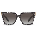 Dolce & Gabbana - Occhiale da Sole Modern Print - Nero Bianco - Dolce & Gabbana Eyewear