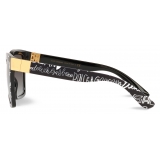 Dolce & Gabbana - Occhiale da Sole Modern Print - Nero Bianco - Dolce & Gabbana Eyewear