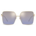 Dolce & Gabbana - Occhiale da Sole Gros Grain - Oro - Dolce & Gabbana Eyewear