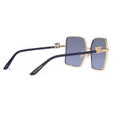 Dolce & Gabbana - Gros Grain Sunglasses - Gold - Dolce & Gabbana Eyewear