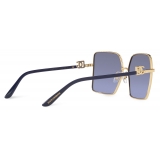 Dolce & Gabbana - Occhiale da Sole Gros Grain - Oro - Dolce & Gabbana Eyewear