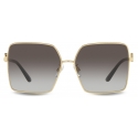 Dolce & Gabbana - Occhiale da Sole Gros Grain - Oro - Dolce & Gabbana Eyewear