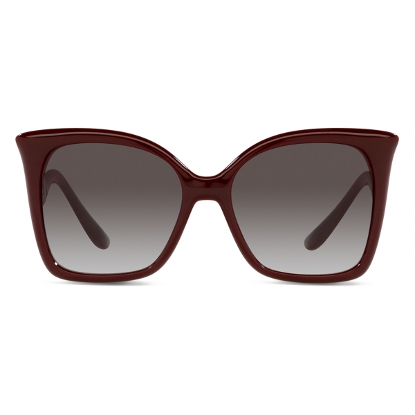 Dolce & Gabbana - Occhiale da Sole Gattopardo - Bordeaux - Dolce & Gabbana Eyewear