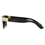 Dolce & Gabbana - Modern Print Sunglasses - Black - Dolce & Gabbana Eyewear