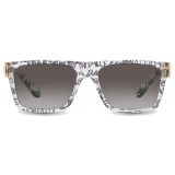 Dolce & Gabbana - Modern Print Sunglasses - Transparent Black - Dolce & Gabbana Eyewear