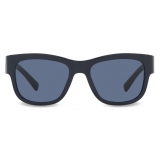 Dolce & Gabbana - Gros Grain Sunglasses - Shiny Blue - Dolce & Gabbana Eyewear