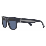 Dolce & Gabbana - Gros Grain Sunglasses - Shiny Blue - Dolce & Gabbana Eyewear