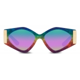 Dolce & Gabbana - Modern Print Sunglasses - Rainbow - Dolce & Gabbana Eyewear