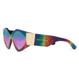 Dolce & Gabbana - Modern Print Sunglasses - Rainbow - Dolce & Gabbana Eyewear