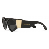 Dolce & Gabbana - Modern Print Sunglasses - Black - Dolce & Gabbana Eyewear