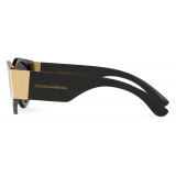 Dolce & Gabbana - Modern Print Sunglasses - Black - Dolce & Gabbana Eyewear