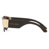 Dolce & Gabbana - Modern Print Sunglasses - Havana - Dolce & Gabbana Eyewear