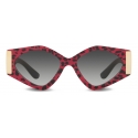 Dolce & Gabbana - Modern Print Sunglasses - Pink Leo Print - Dolce & Gabbana Eyewear