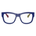 Dolce & Gabbana - Gros Grain Sunglasses - Blue Red Yellow - Dolce & Gabbana Eyewear