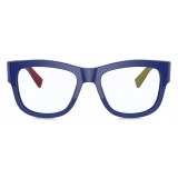 Dolce & Gabbana - Occhiale da Sole Gros Grain - Blu Rosso Giallo - Dolce & Gabbana Eyewear