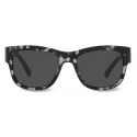 Dolce & Gabbana - Gros Grain Sunglasses - Grey Havana - Dolce & Gabbana Eyewear