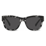 Dolce & Gabbana - Occhiale da Sole Gros Grain - Grigio Havana - Dolce & Gabbana Eyewear