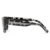 Dolce & Gabbana - Gros Grain Sunglasses - Grey Havana - Dolce & Gabbana Eyewear