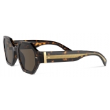 Dolce & Gabbana - Gros Grain Sunglasses - Havana - Dolce & Gabbana Eyewear