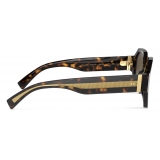 Dolce & Gabbana - Gros Grain Sunglasses - Havana - Dolce & Gabbana Eyewear