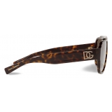 Dolce & Gabbana - DG Crossed Sunglasses - Havana - Dolce & Gabbana Eyewear