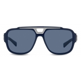 Dolce & Gabbana - Occhiale da Sole DG Crossed - Blu - Dolce & Gabbana Eyewear