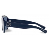 Dolce & Gabbana - Occhiale da Sole DG Crossed - Blu - Dolce & Gabbana Eyewear