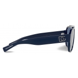 Dolce & Gabbana - Occhiale da Sole DG Crossed - Blu - Dolce & Gabbana Eyewear