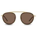 Dolce & Gabbana - Occhiale da Sole Madison - Oro Havana - Dolce & Gabbana Eyewear