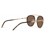 Dolce & Gabbana - Occhiale da Sole Madison - Oro Havana - Dolce & Gabbana Eyewear