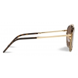 Dolce & Gabbana - Occhiale da Sole Madison - Oro Havana - Dolce & Gabbana Eyewear