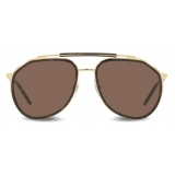 Dolce & Gabbana - Occhiale da Sole Madison - Oro Havana - Dolce & Gabbana Eyewear