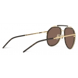 Dolce & Gabbana - Occhiale da Sole Madison - Oro Havana - Dolce & Gabbana Eyewear