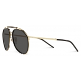 Dolce & Gabbana - Occhiale da Sole Madison - Oro Nero Brillante - Dolce & Gabbana Eyewear