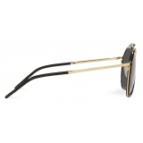 Dolce & Gabbana - Occhiale da Sole Madison - Oro Nero Brillante - Dolce & Gabbana Eyewear