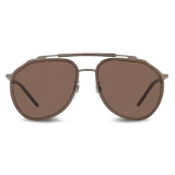 Dolce & Gabbana - Occhiale da Sole Madison - Bronzo Marrone - Dolce & Gabbana Eyewear