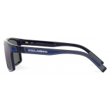 Dolce & Gabbana - Occhiale da Sole Street Sporty - Blu Scuro - Dolce & Gabbana Eyewear