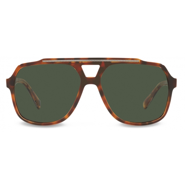 Dolce & Gabbana - Occhiale da Sole Gros Grain - Havana - Dolce & Gabbana Eyewear