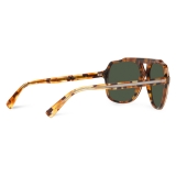 Dolce & Gabbana - Occhiale da Sole Gros Grain - Havana - Dolce & Gabbana Eyewear