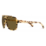 Dolce & Gabbana - Gros Grain Sunglasses - Yellow Havana - Dolce & Gabbana Eyewear