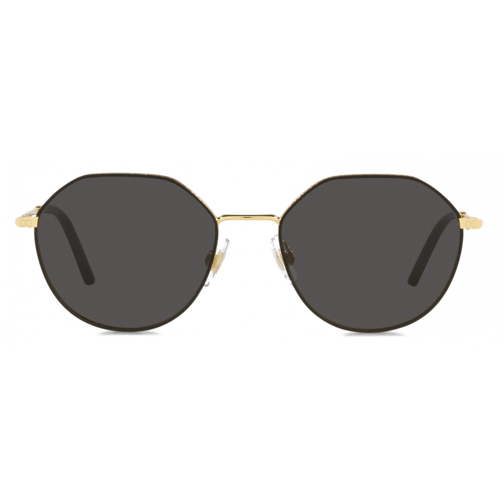 Dolce & Gabbana - Slim Sunglasses - Gold - Dolce & Gabbana Eyewear -  Avvenice