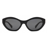 Giorgio Armani - Occhiali da Sole Donna Forma Cat-Eye - Nero - Occhiali da Sole - Giorgio Armani Eyewear