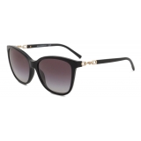 Giorgio Armani - Occhiali da Sole Donna Forma Oversize - Nero - Occhiali da Sole - Giorgio Armani Eyewear