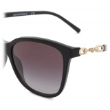 Giorgio Armani - Occhiali da Sole Donna Forma Oversize - Nero - Occhiali da Sole - Giorgio Armani Eyewear