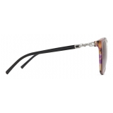 Giorgio Armani - Women Oversized Sunglasses - Purple - Sunglasses - Giorgio Armani Eyewear