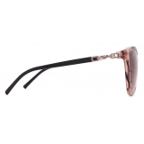 Giorgio Armani - Women Oversized Sunglasses - Antique Rose - Sunglasses - Giorgio Armani Eyewear