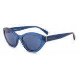 Giorgio Armani - Women Cat-Eye Sunglasses - Navy Blue - Sunglasses - Giorgio Armani Eyewear